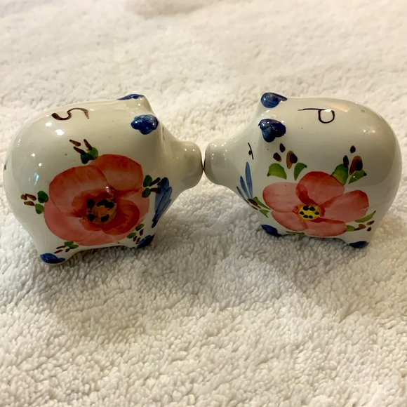 Vintage salt and pepper piglet shakers from the 50s - Picture 4 of 5